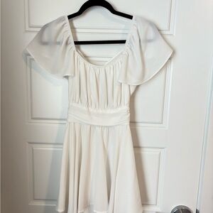 Elegant White Dress/Romper